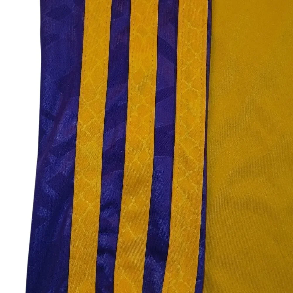 ADIDAS NBA LAKERS Boys Gold & Purple Pullover Top-Size M (10-12)Girls love this!